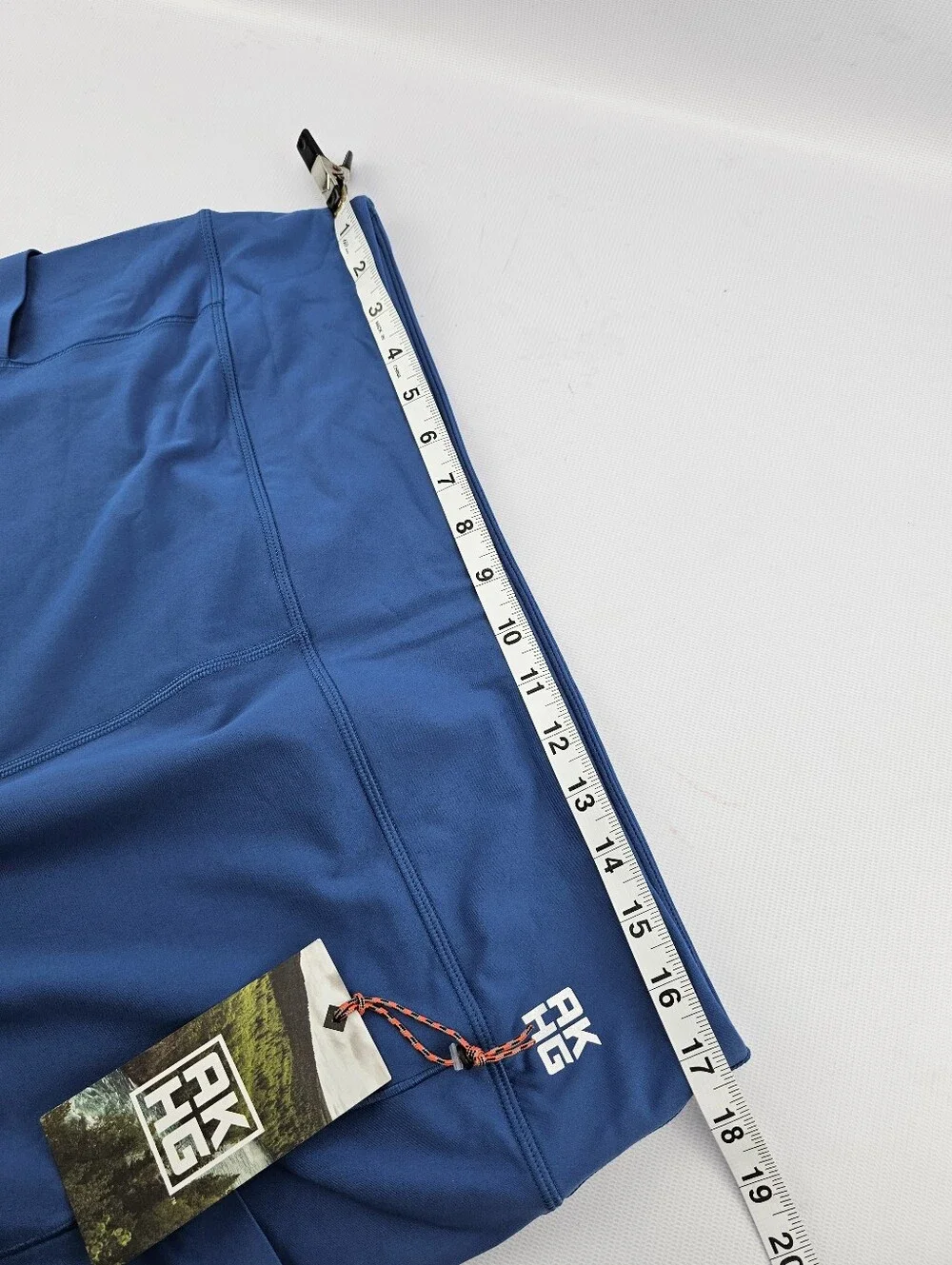 Duluth Trading Co AKHG Women's Blue Trail Tech Shorts with Pockets Size XL